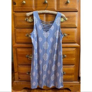 Periwinkle/Light Blue Sleeveless Dress